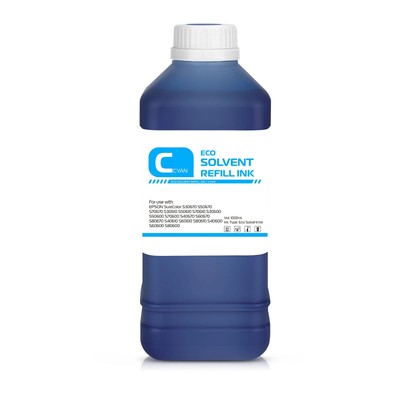 1000ml eco solvent ink for Epson print-head printer