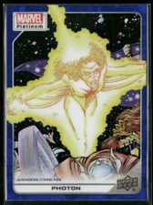 2023 Upper Deck Marvel Platinum Blue Rainbow #199 - Photon