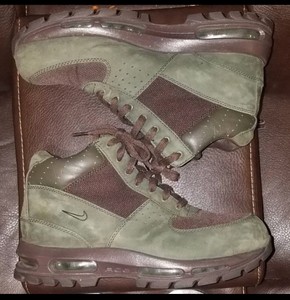 olive green acg boots
