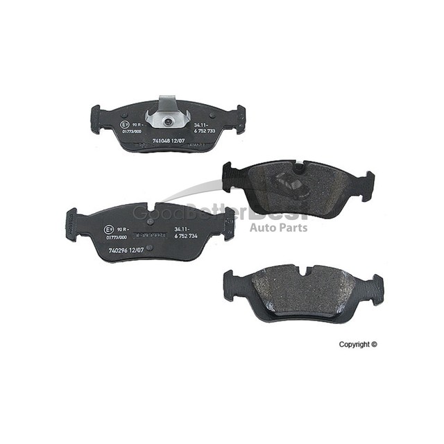 New Genuine Disc Brake Pad Set Front 34116761244 for BMW eBay