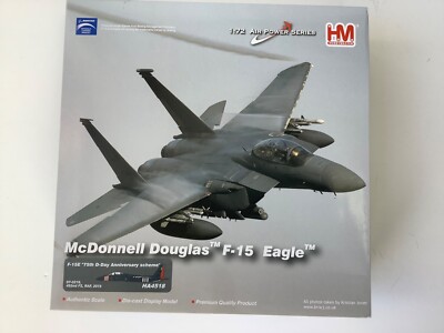 Hobby Master HA4518 1:72 F-15E Strike Eagle USAFE RAF Lakenheath D-Day Scheme