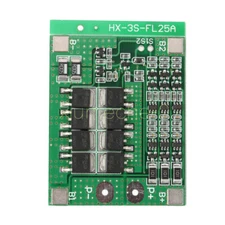 3S 11.1V 12.6V 25A W/Balance 18650 Li-ion Lithium Battery PCB Protection Board