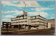 1967 Harlan House Motel Detroit Michigan Vintage Postcard, Photo #2455