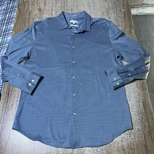 Calvin Klein Mens Premium Button Up LS Shirt Size L 27194