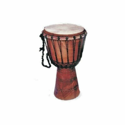 Trommel Afrika/Bali - Style Mini Bongo Djembe Drum 20 cm Percussion Tropen Holz 