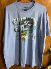 The Smurfs EPIC FAIL ~  2XL Blue T~Shirt