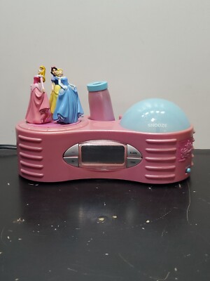 Disney Princess Alarm Clock Fab Clicks Bdp069a Works