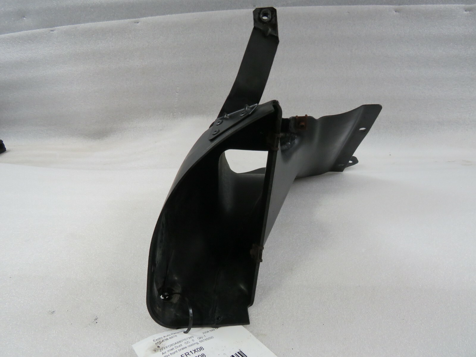 Ferrari 599 GTB, RH, Right, Front Brake Cooling Duct, Used, P/N 68785000