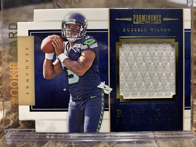 2012 Panini Prominence Rookie Projection Prime Patch #16 Russell Wilson  /199
