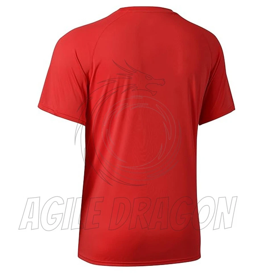 Conjunto de 3 camisetas de compresión de media manga de protección contra erupciones juveniles Bjj equipo de lucha Foto 4 de 4