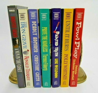Lot Of 7 Mystery Books Gilman Tierney Green Faherty Mcclendon