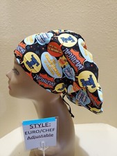 Big Bang Theory Women's Euro/Chef Surgical Scrub Hat/Cap Handmade