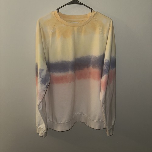 Urban Outfitters Pullover Sweatshirt Women’s Large Pastel Tye Dye Casual
