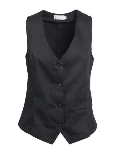 Gilet Lavoro Donna Scollo V 4 Bottoni - Hotel Business Work Woman Vest DEGAS - Picture 5 of 5