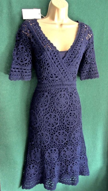 monsoon crochet dress