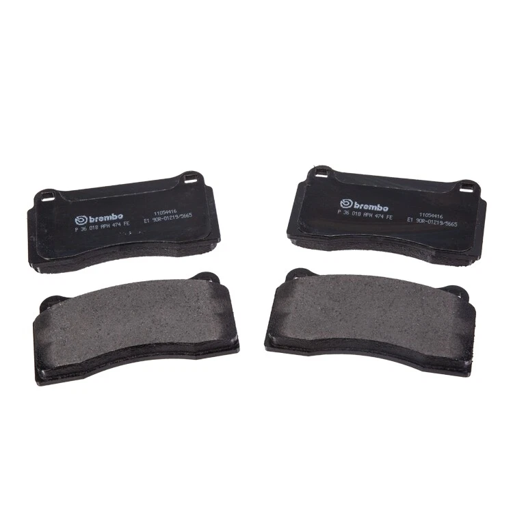 Pastilhas de freio dianteiras JAGUAR X308 XK8 XKR BREMBO MXD1550AB - Imagem 2 de 4