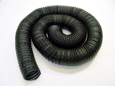 Ford 2.25 Black Flexible Air Cleaner Intake Tube Hose Defroster Soldx Foot Nos
