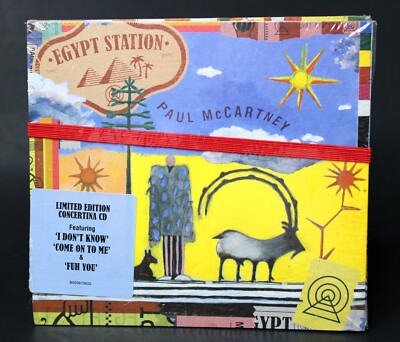 Paul McCartney Egypt Station Limited Edition Concertina CD - New