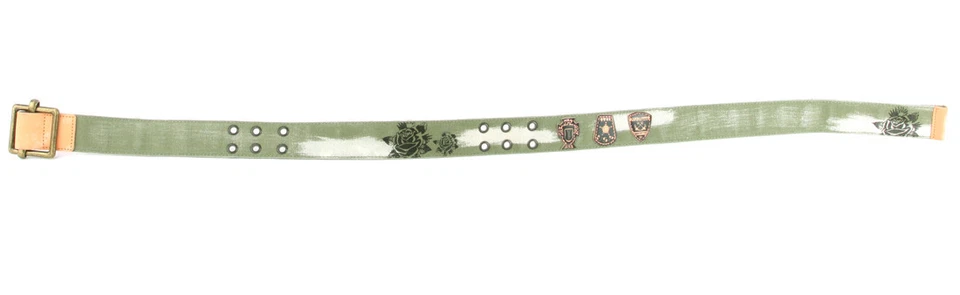 Cinturón de lona Ed Hardy EH3342 para mujer excedente Foto 2 de 3