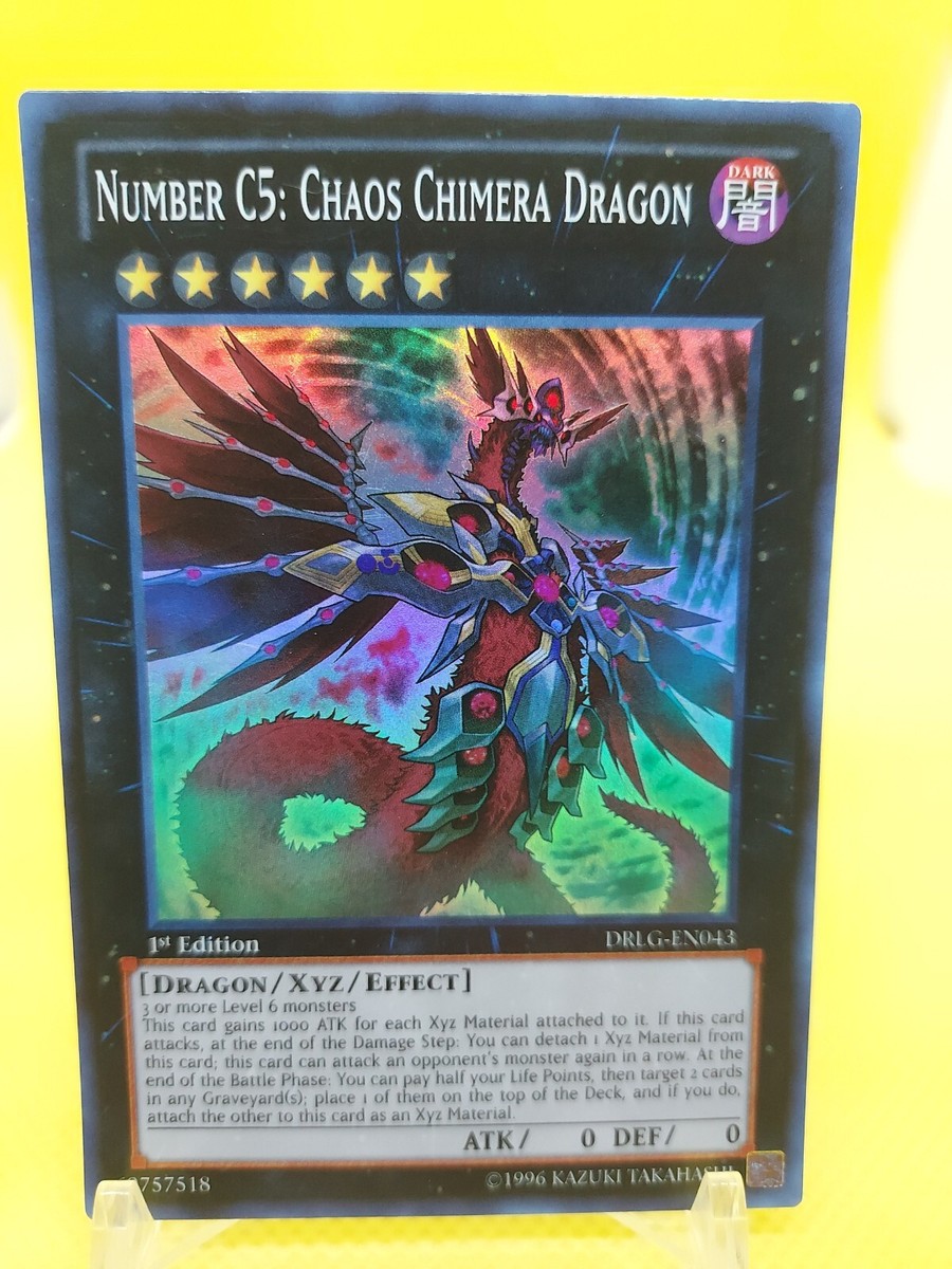 Number C5 Chaos Chimera Dragon Anime Yugioh