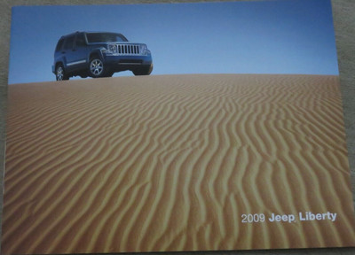 2009 Jeep Liberty USA Prospekt Brochure, 28 Seiten