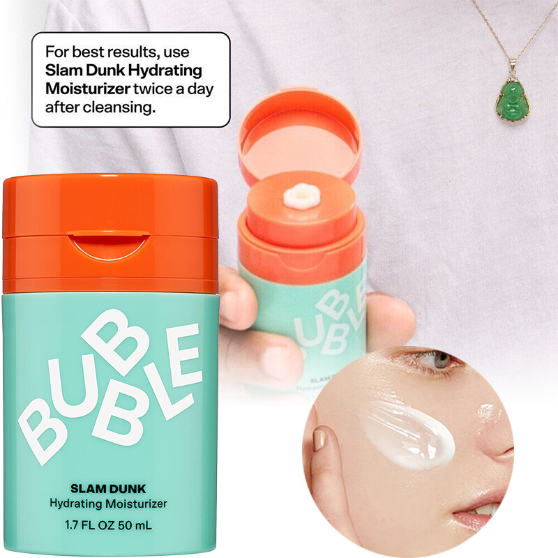 BUBBLE SKINCARE Hydrating Moisturizer CRÉME Anti Aging Face Cream Oil