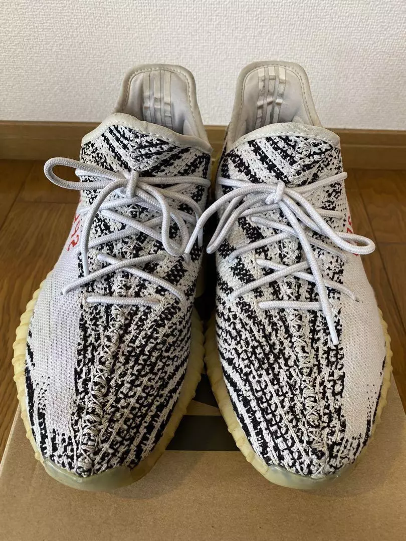 27cm ADIDAS YEEZY BOOST 350 V2 イージー　ゼブラYeezy