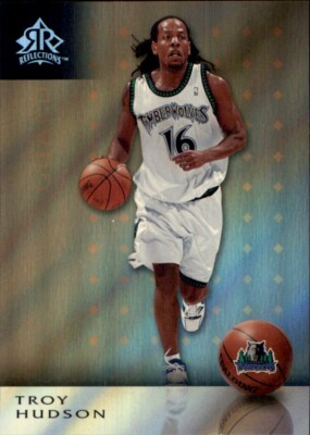 2006-07 Upper Deck COPPER Reflections #58 TROY HUDSON SERIAL 97/99 TIMBERWOLVES