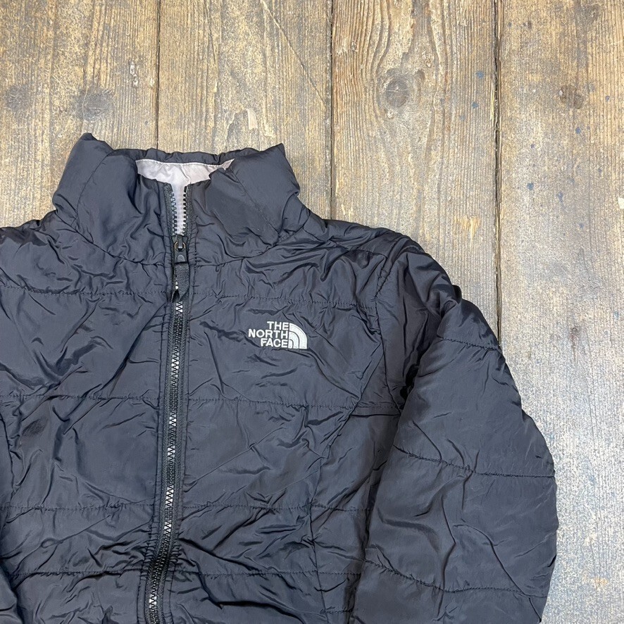 The North Face Puffer Jacket Womens Y2K Lightweight Full Zip Coat, Black, Medium image 2