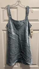 Jones New York Satin Floral Slip Dress  Size M  NWT