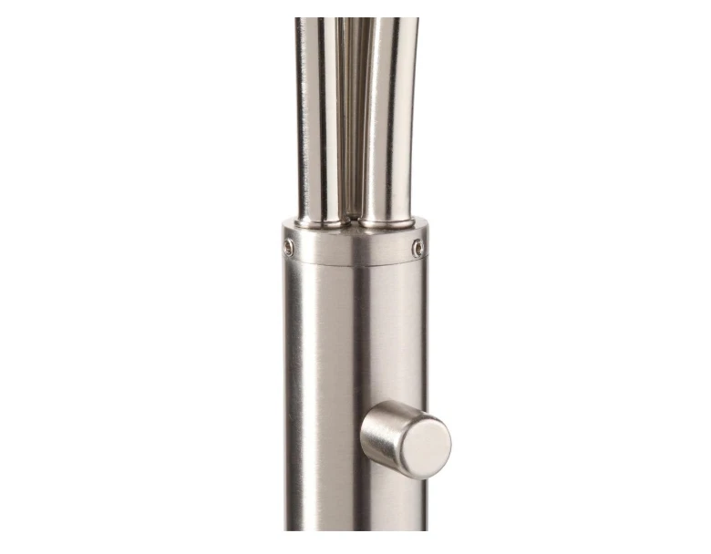 Hampton bay brushed nickel on sale floor lamp