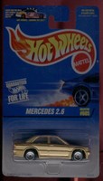 Hot Wheels 1996-605 Gold Mercedes 2.6 1:64 Scale By Mattel on sale Hot Wheels 1996-605 Gold Mercedes 2.6 1:64 Scale By Mattel on sale