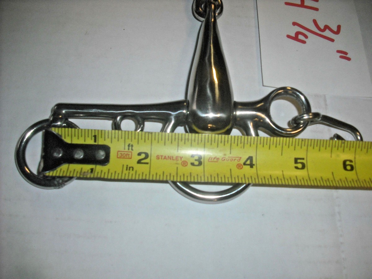 Morso Stubben Pelham Bocca Cava In Acciaio Inox 12,5 Cm – Per Cavallo - Foto 2