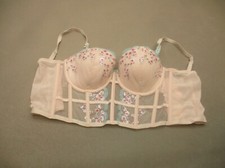 Victoria's Secret DREAM ANGELS Size L Women Lined Underwire Longline Bralette 1K