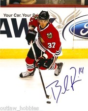 Chicago Blackhawks Brandon Pirri Signed Autographed 8x10 NHL Photo COA AA