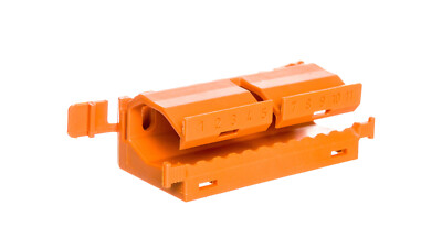 Montageadapter orange DIN 35mm 222-500 /10St/ 