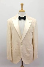 NWT 4995 Brunello Cucinelli Men's Corduroy Tuxedo Jacket Size 50/ 40US A248