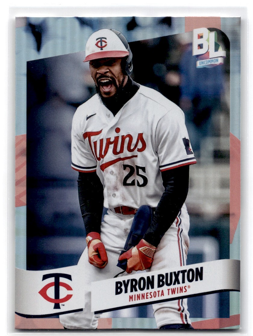 2024 Topps Big League Uncommon Rainbow Foil Byron Buxton Minnesota