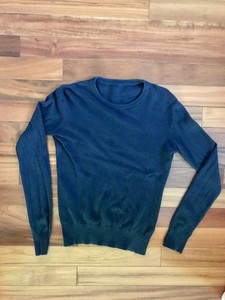 slouchy crew neck sweater