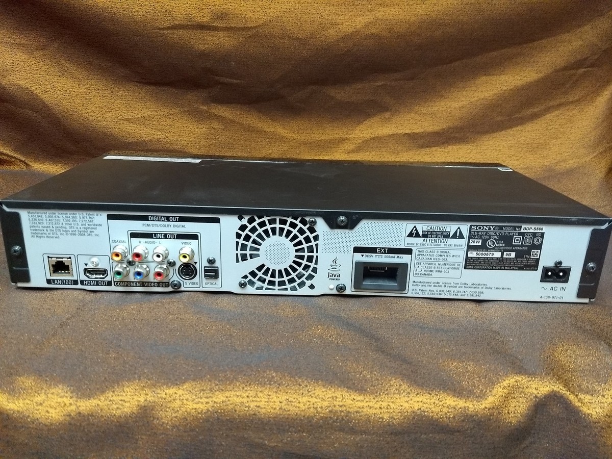 Sony BDP-S560 Blu-Ray Player 27242765740| eBay
