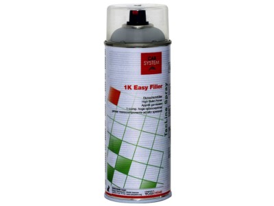 1 Spraydose 400ml Carsystem 1K Easy Filler Dickschichtfüller hellgrau Füller !