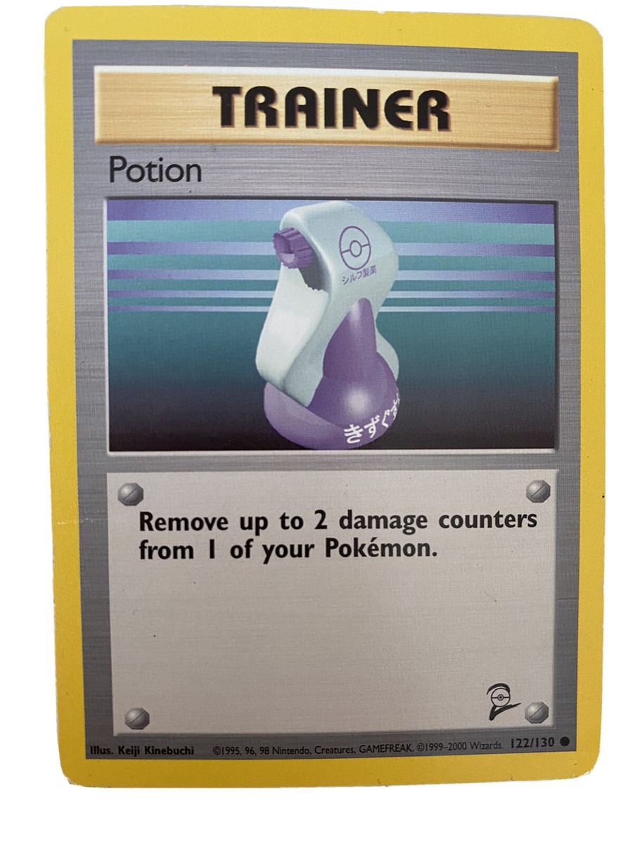 1995 trainer potion pokemon card value Potion (94/102) [Base Set Shadowless Unlimited] Moderately Played