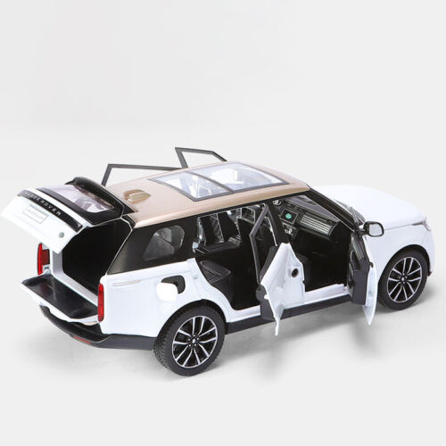 1:24 Land Rover Range Rover SV Diecast Vehicle Model Car Toy Sound Light Gifts - Picture 7 of 11