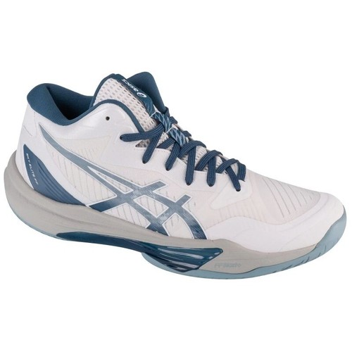 Zapatillas De Voleibol Asics SKY ELITE FF MT Mujer Blanco Y Rosa