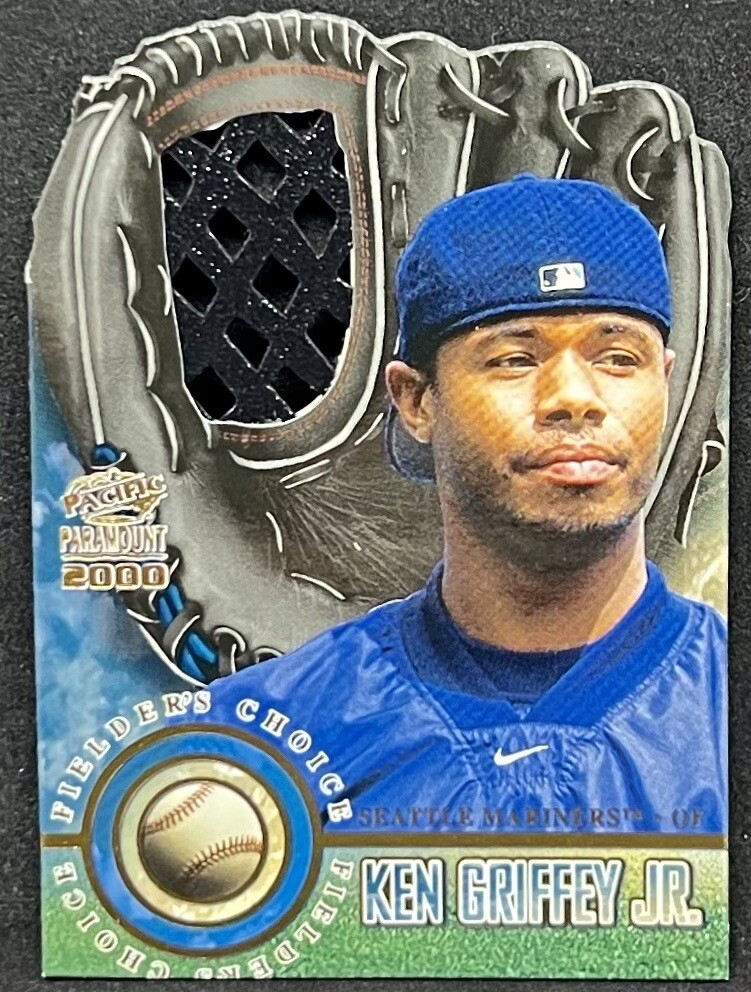 KEN GRIFFEY JR. 2000 Pacific Paramount FIELDERS CHOICE LASER-CUT INSERT ! RARE !