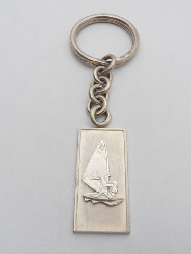 Porte-clés Argent 925/1000 Sirène - Occasion - Bijou Fantaisie Fin