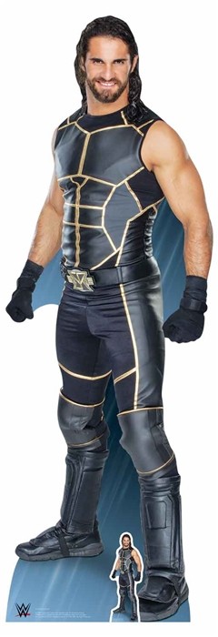 Seth Rollins WWE  Lifesize and FREE Mini Cardboard Cutout / Standup / Standee