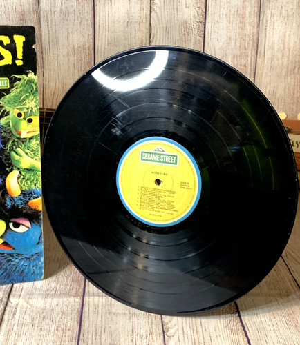 The Sesame Street Monsters vinyl Lp Children's Television Network 1975 CTW-22071 - Imagen 5 de 5
