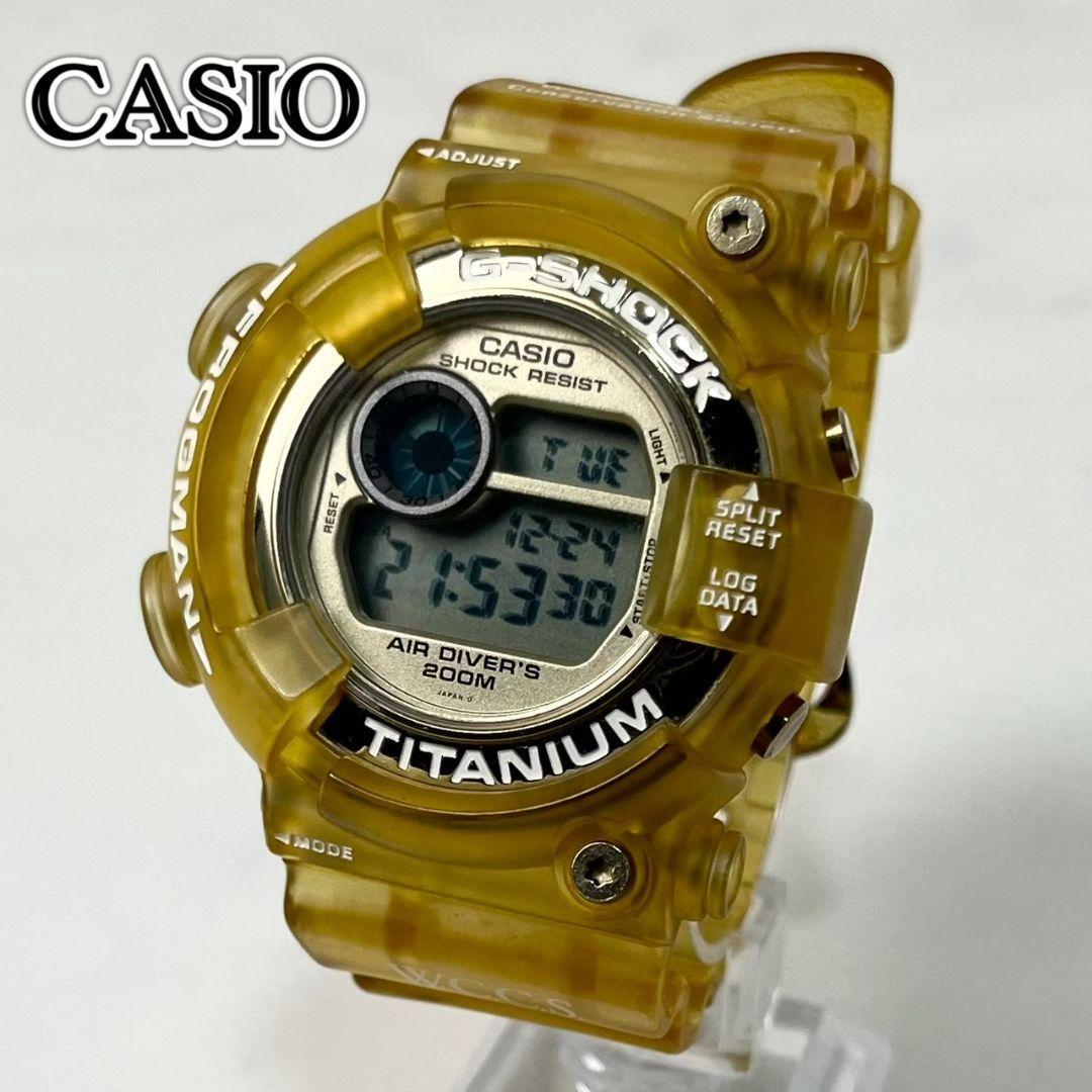 CASIO G-SHOCK DW-8201WC-7T トリプルマンタ DW-8201WC-7T W.C.C.S. フロッグマン 白ロゴ トリプルマンタEL