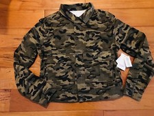 Lularoe Kenny Jacket Camouflage Camo Unicorn Size Medium Rare New With Tags